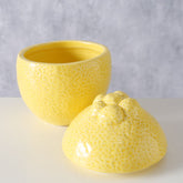 Hectarul - Recipient depozitare ceramic cu capac 180 ml Limone Boltze